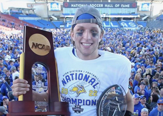 Naperville resident and South Dakota State quarterback Mark Gronowski