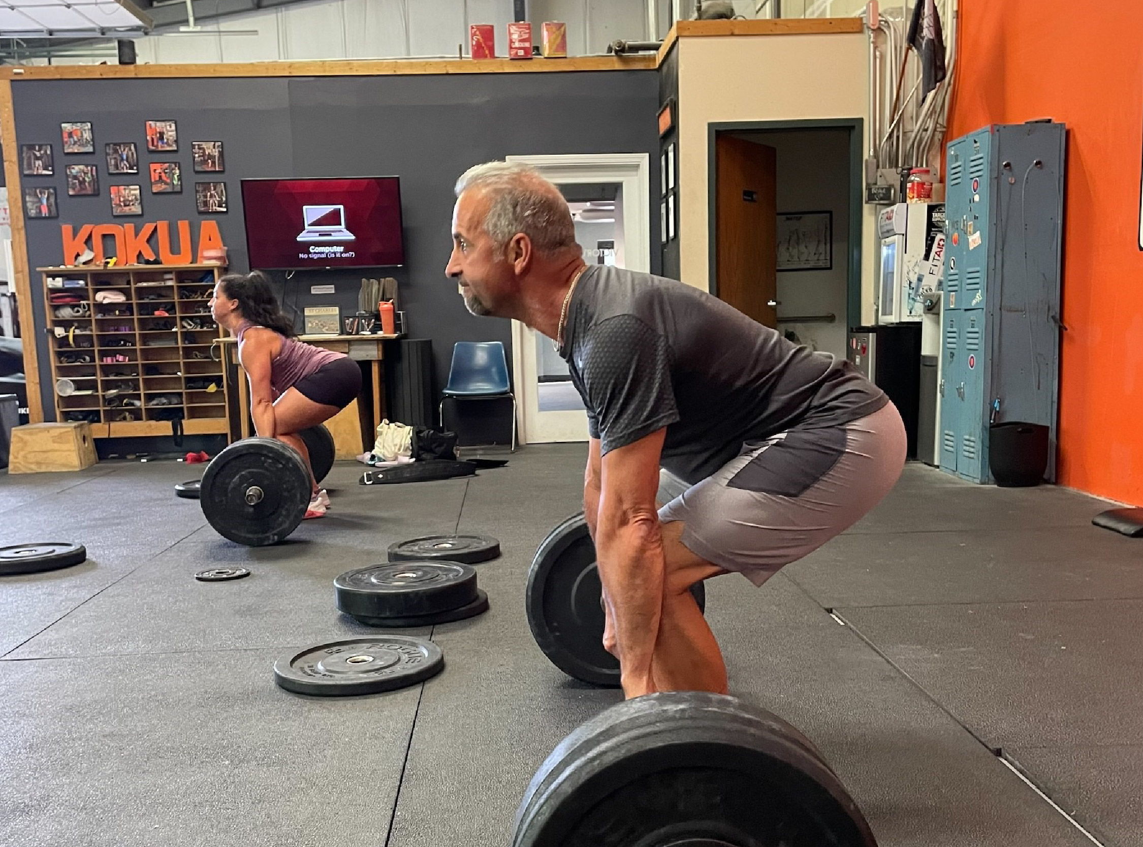 Dan DeCarol at CrossFit Gym